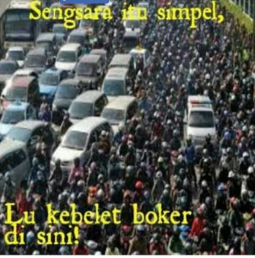 meme macet  © 2016 brilio.net