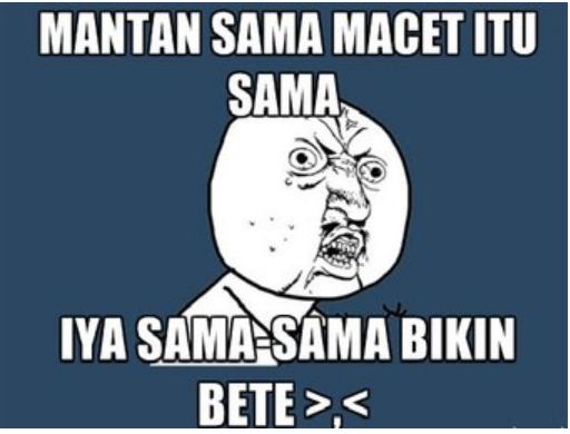 meme macet  © 2016 brilio.net