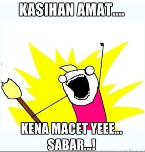 meme macet  © 2016 brilio.net