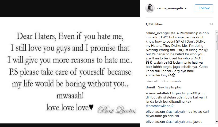 Celine haters  © 2016 brilio.net