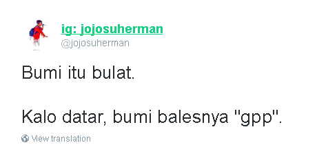 joke bumi datar © 2016 brilio.net joke bumi datar © 2016 brilio.net