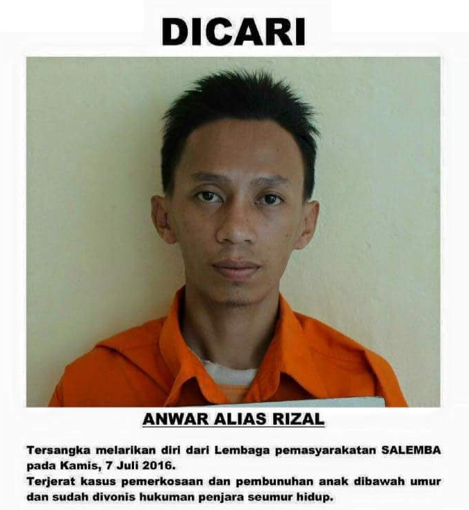 5 Fakta narapidana Anwar bin Kiman, kabur dari rutan pakai baju wanita