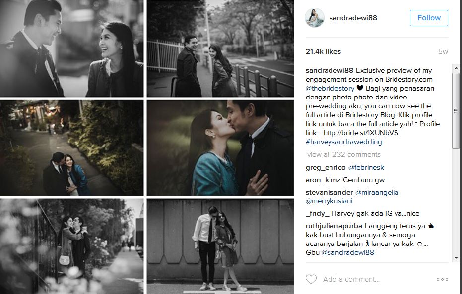 artis prewed luar negeri  © 2016 brilio.net