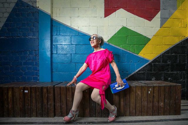 Nenek ini mendadak jadi duta fashion usai fotonya viral di medsos