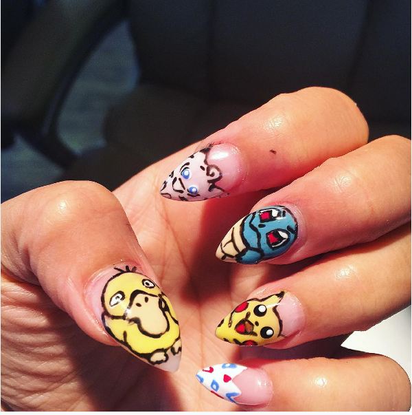 nailart pokemon © 2016 brilio.net