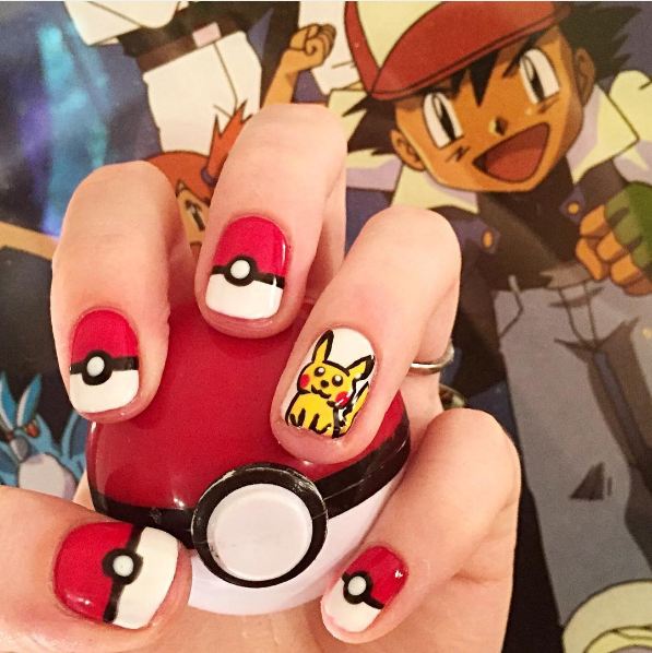 nailart pokemon © 2016 brilio.net