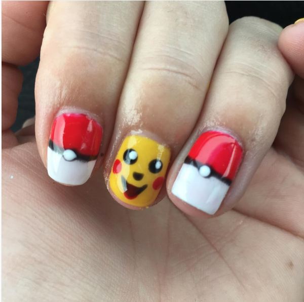 nailart pokemon © 2016 brilio.net