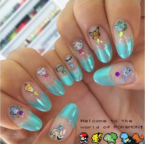 nailart pokemon © 2016 brilio.net