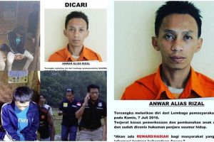 Predator anak kabur dari Rutan Salemba berhasil diringkus di hutan