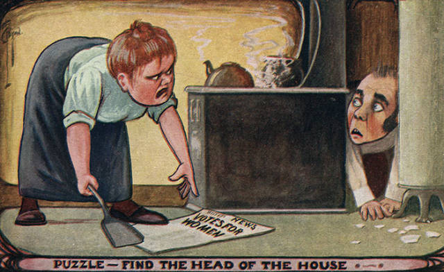 Kartu pos wanita © 2016 brilio.net / vintag.es