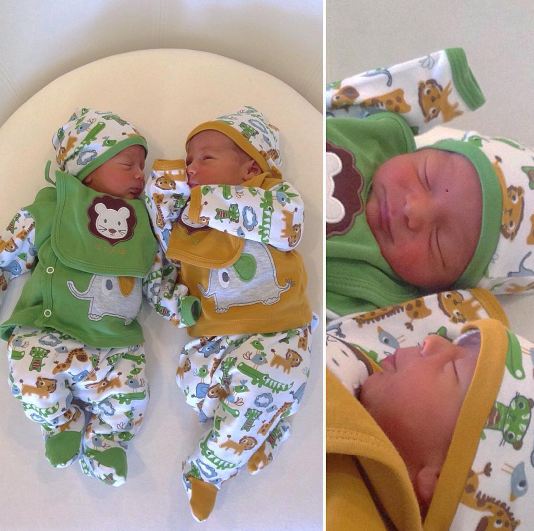 Bayi kembar ini kompak abis, bikin pengen punya anak kembar