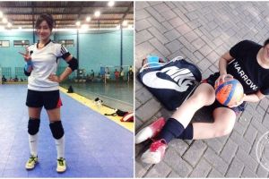 Zenitha, kiper futsal cantik yang bikin cowok nggak tega ngegolin