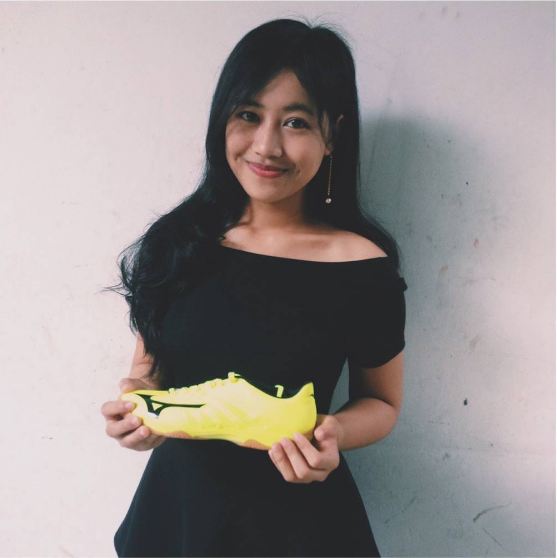 Zenitha, kiper futsal cantik yang bikin cowok nggak tega ngegolin