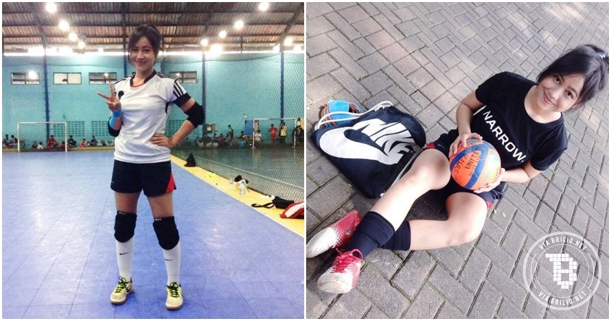 Zenitha, kiper futsal cantik yang bikin cowok nggak tega ngegolin