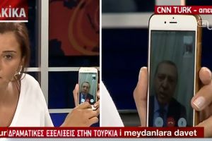 Presiden Erdogan serukan lawan kudeta lewat video call