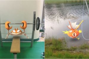 15 Foto momen terbaik ketika bermain Pokemon Go, wow!