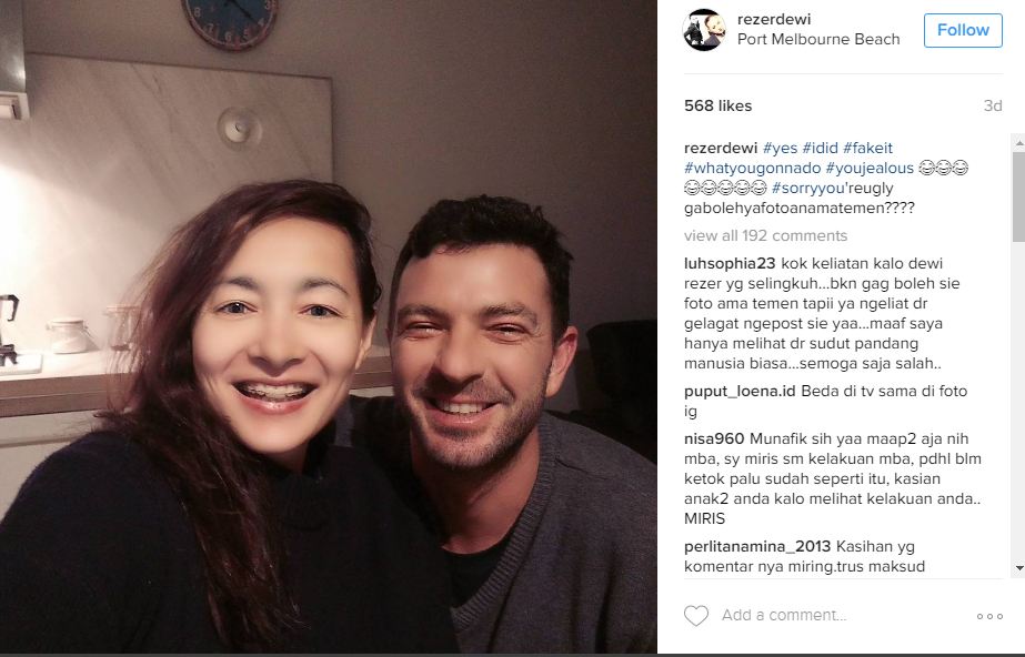 Dewi Rezer Australia  © 2016 brilio.net