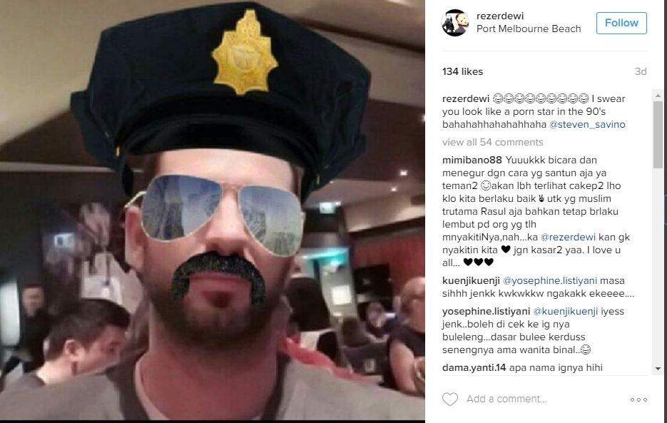 Dewi Rezer Australia  © 2016 brilio.net