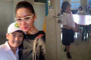 Ikuti anjuran Menteri, 5 artis ini antarkan anak hari pertama sekolah