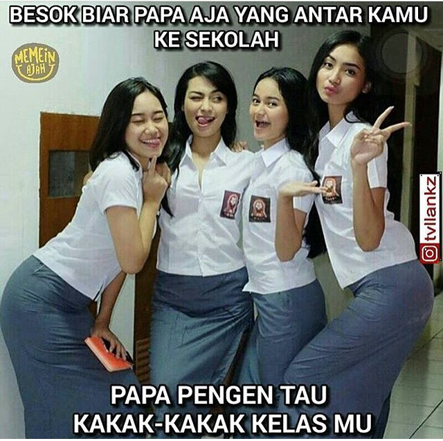 meme ngebet antar anak © 2016 brilio.net