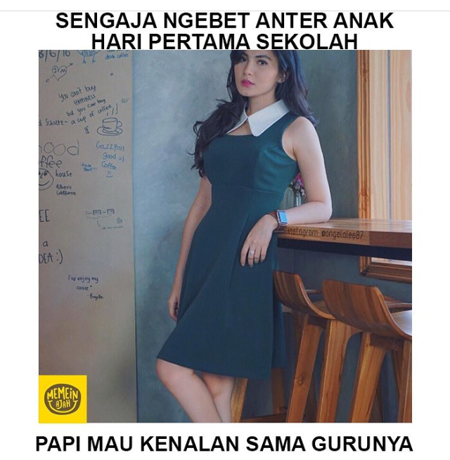 meme ngebet antar anak © 2016 brilio.net