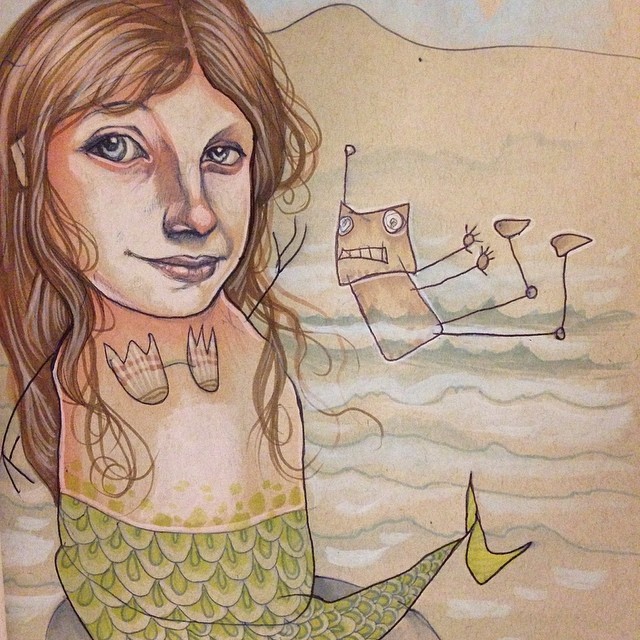 lukisan kolaborasi anak © 2016 brilio.net