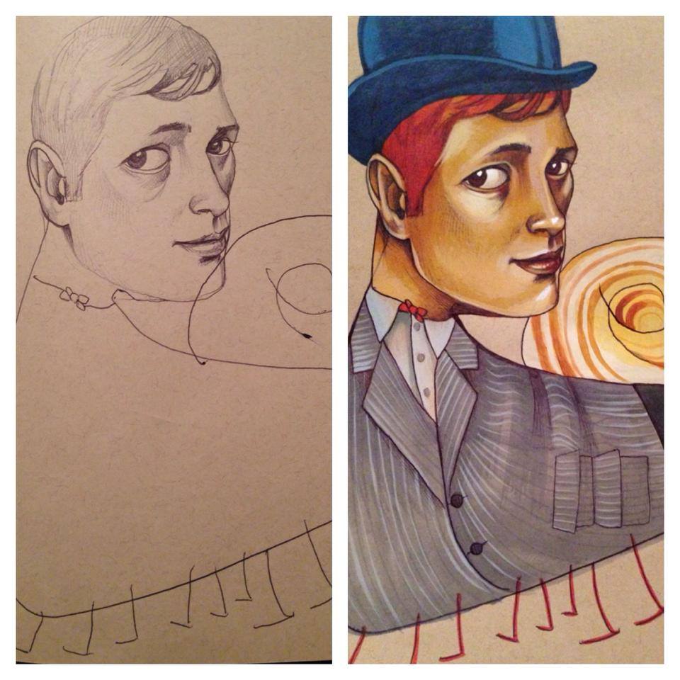 lukisan kolaborasi anak © 2016 brilio.net