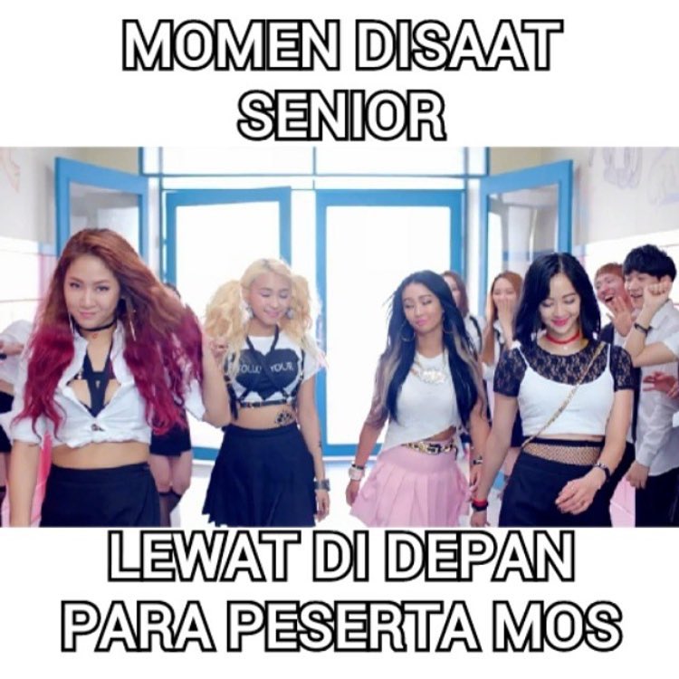 8 Meme ‘siswa baru ala K-Pop’ ini bakal ceriakan harimu deh!