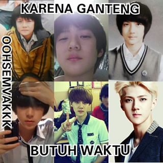 ganteng butuh waktu dan duit © 2016 brilio.net ganteng butuh waktu dan duit © 2016 brilio.net