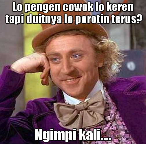 ganteng butuh waktu dan duit © 2016 brilio.net ganteng butuh waktu dan duit © 2016 brilio.net