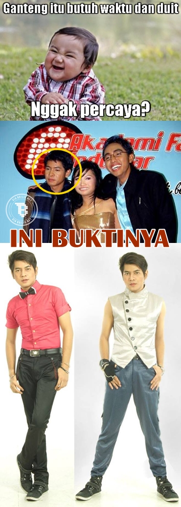ganteng butuh waktu dan duit © 2016 brilio.net ganteng butuh waktu dan duit © 2016 brilio.net