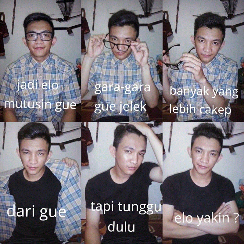 ganteng butuh waktu dan duit © 2016 brilio.net ganteng butuh waktu dan duit © 2016 brilio.net