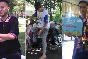 Muhammad Wishka, anak pencari rongsokan ini lolos masuk FK UGM