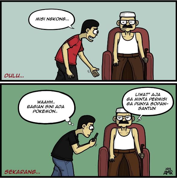 komik pokemon go ini nggak cuma nyindir © 2016 brilio.net