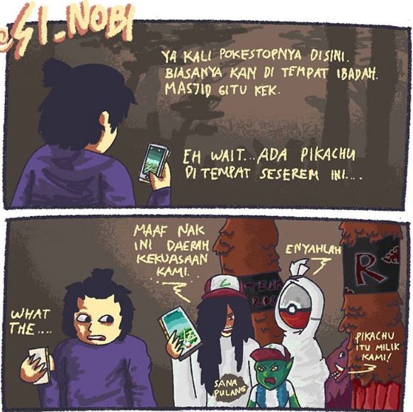 komik pokemon go ini nggak cuma nyindir © 2016 brilio.net
