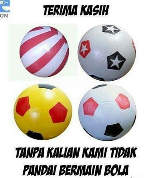 meme kocak celotehan khas anak bola © 2016 brilio.net