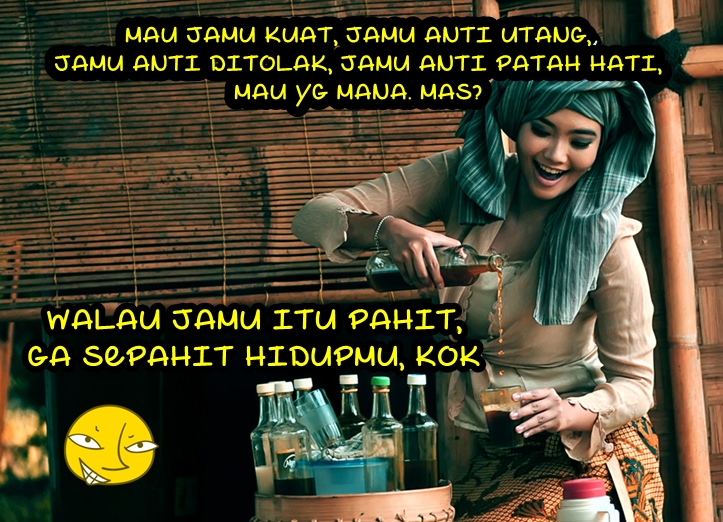 meme jamu itu pahit © 2016 brilio.net