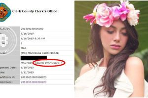 Benarkah ini dokumen dugaan pernikahan sejenis Celine Evangeliste?