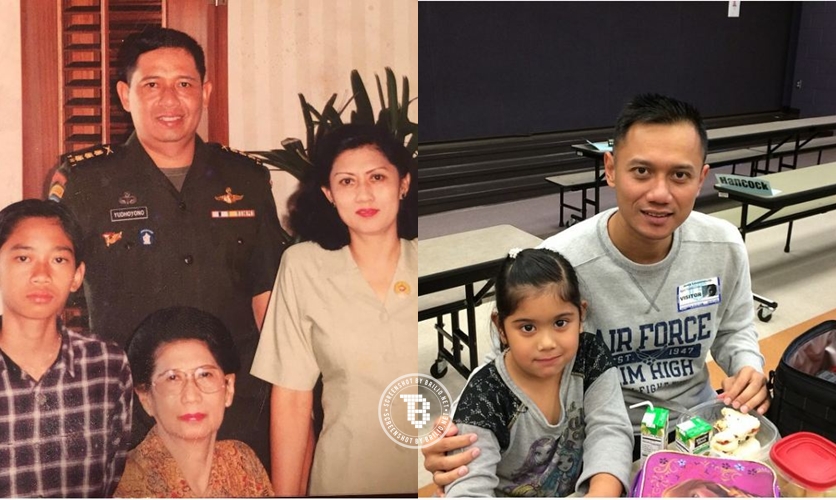  10 Foto ini buktikan Agus Yudhoyono dan SBY mirip banget!