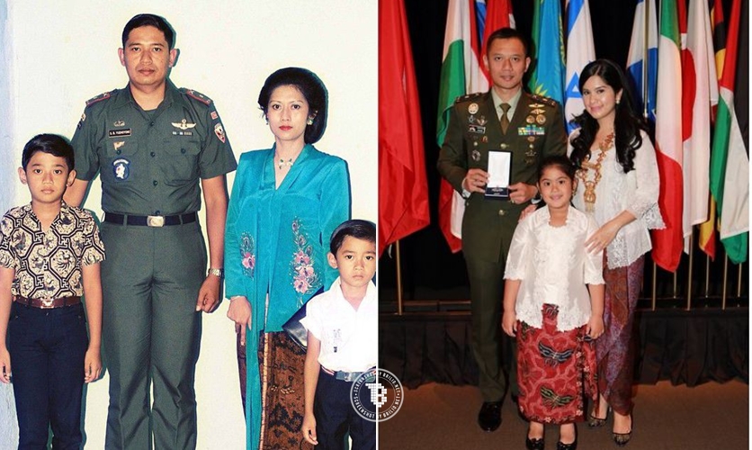  10 Foto ini buktikan Agus Yudhoyono dan SBY mirip banget!