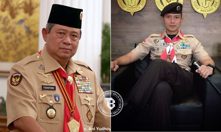  10 Foto ini buktikan Agus Yudhoyono dan SBY mirip banget!