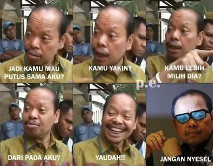 meme alasan putus © 2016 brilio.net