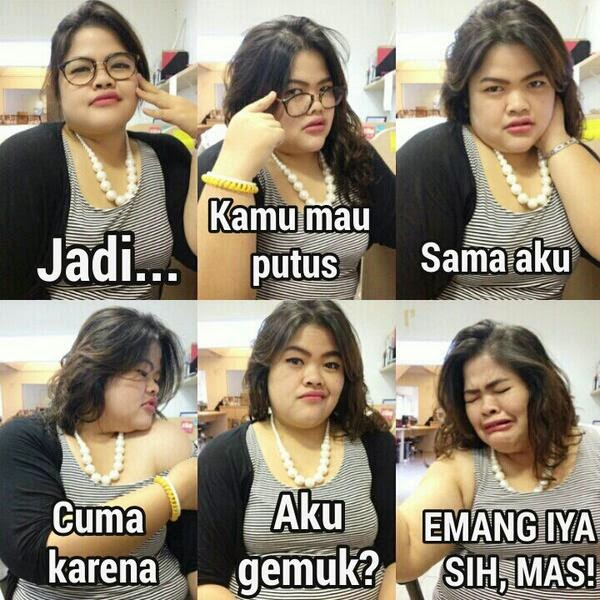 meme alasan putus © 2016 brilio.net