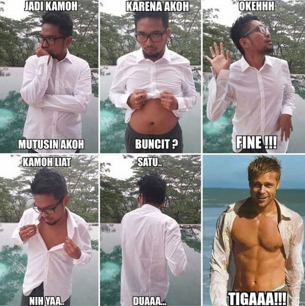 meme alasan putus © 2016 brilio.net