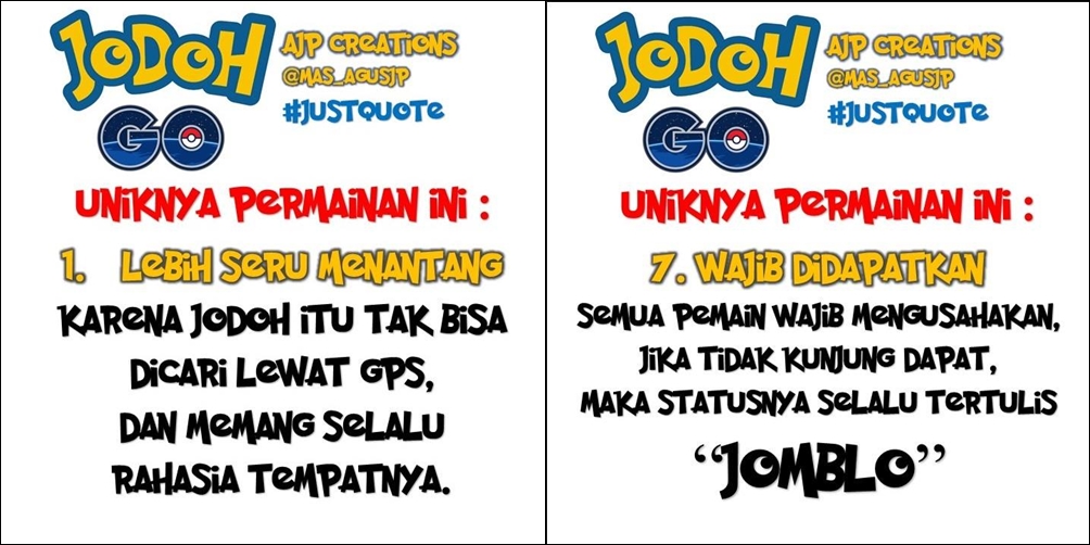 7 Quote ala 'Jodoh Go' ini bikin kamu tahu lika-liku mencari pasangan