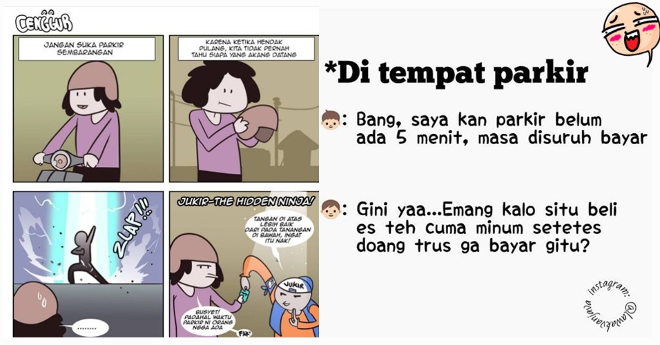 11 Obrolan kocak dengan tukang parkir, pengalaman siapa nih? 