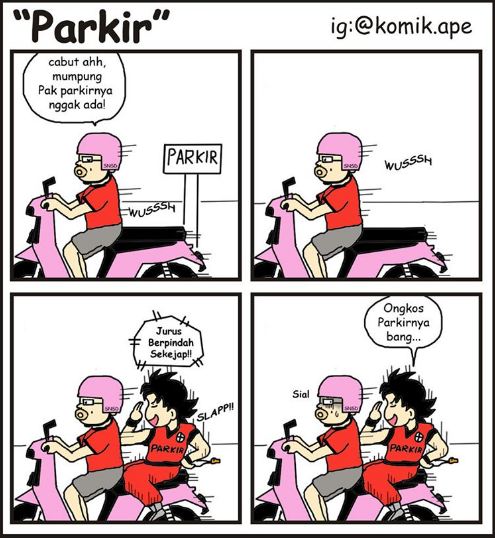 Obrolan kocak dengan tukang parkir 1-11 © 2016 brilio.net Obrolan kocak dengan tukang parkir 1-11 © 2016 brilio.net
