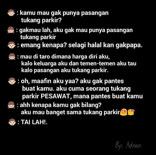 Obrolan kocak dengan tukang parkir 1-11 © 2016 brilio.net Obrolan kocak dengan tukang parkir 1-11 © 2016 brilio.net