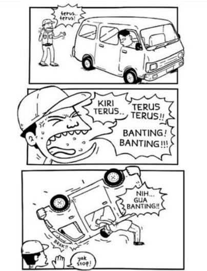 Obrolan kocak dengan tukang parkir 1-11 © 2016 brilio.net Obrolan kocak dengan tukang parkir 1-11 © 2016 brilio.net