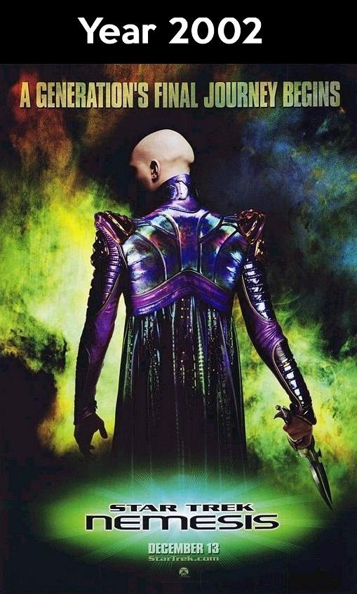 13 Evolusi poster film Star Trek dari seri ke seri, makin keren aja!